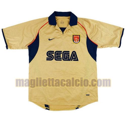 maglia arsenal uomo seconda divisa 2002