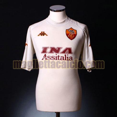 maglia as roma uomo seconda divisa 2000-2001