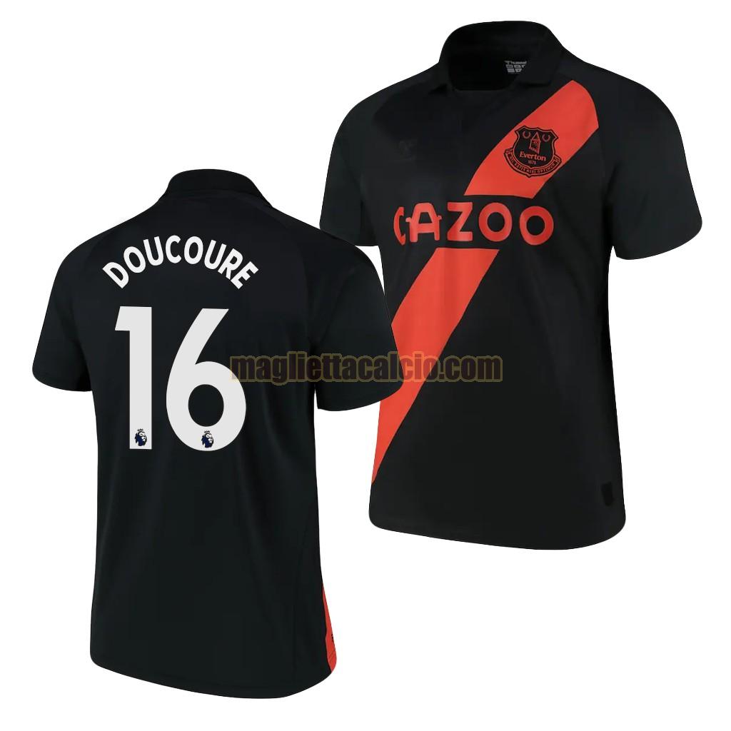 maglia abdoulaye doucoure 16 everton uomo seconda 2021-2022