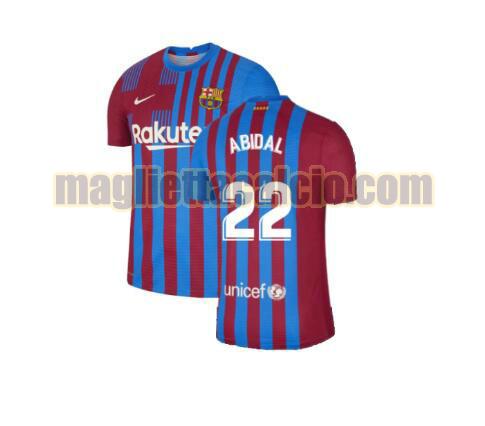maglia abidal 22 barcellona uomo prima 2021-2022