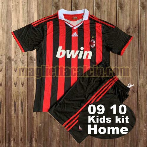maglia ac milan bambino prima 2009-2010