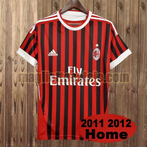 maglia ac milan uomo prima 2011-2012