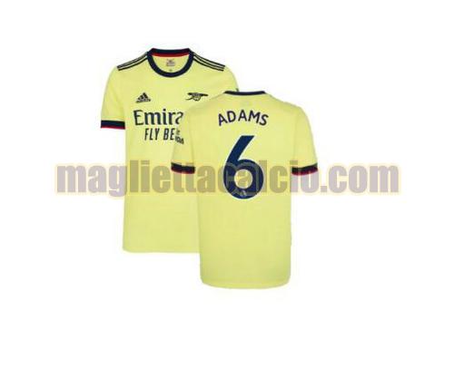 maglia adams 6 arsenal uomo seconda 2021-2022