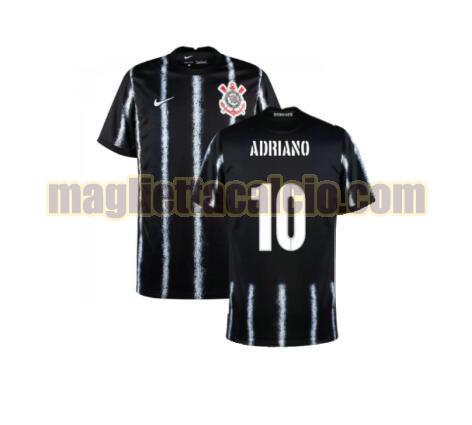 maglia adriano 10 corinthians paulista uomo seconda 2021-2022