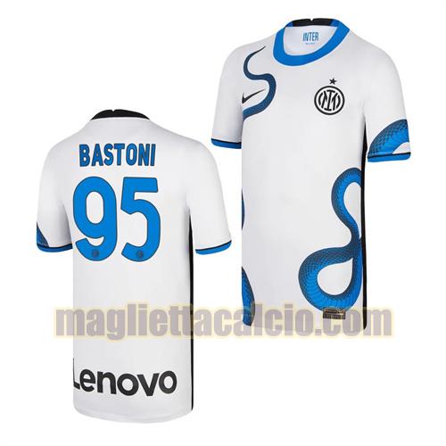 maglia alessandro bastoni 95 inter milan uomo seconda 2021-2022