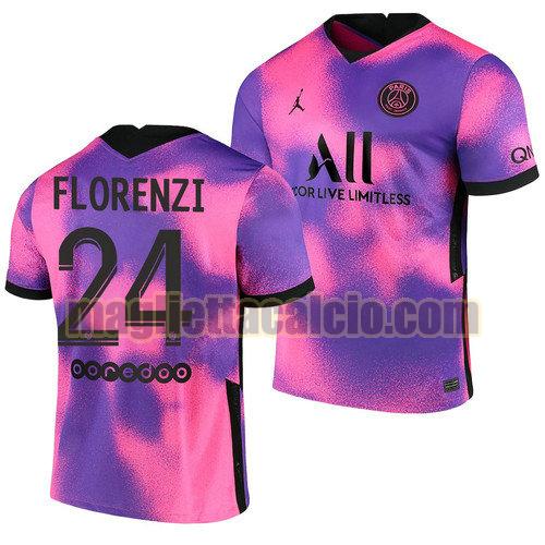 maglia alessandro florenzi 24 paris saint germain uomo fourth 2022