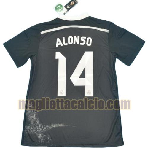 maglia alonso 14 real madrid uomo seconda divisa 2014-2015