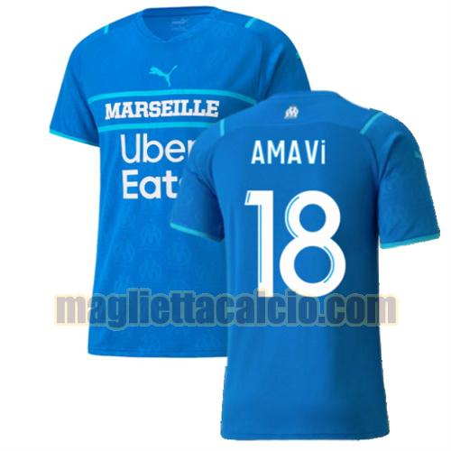 maglia amavi 18 olympique marsiglia uomo terza 2021-2022