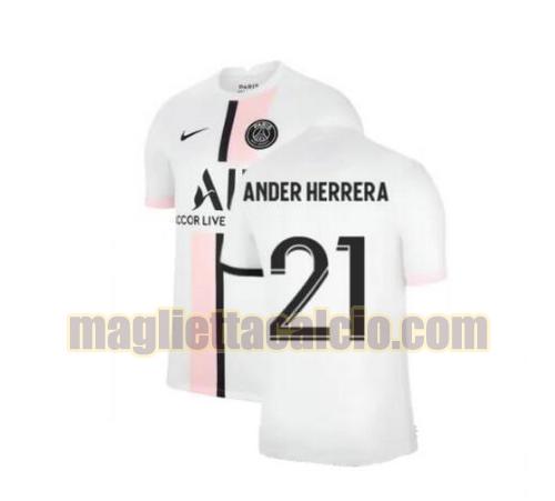 maglia ander herrera 21 paris saint germain uomo seconda 2021-2022