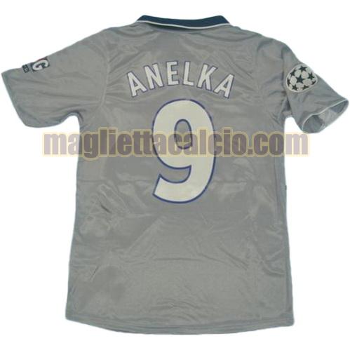 maglia anelka 9 paris saint germain uomo seconda divisa 2000