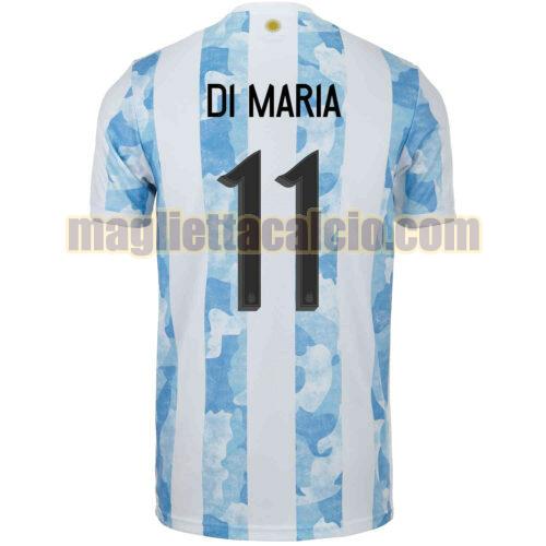 maglia angel di maria 11 argentina uomo prima 2021-2022