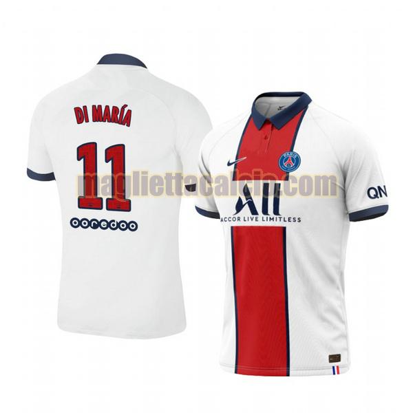 maglia angel di maria 11 paris saint germain uomo seconda 2020-2021