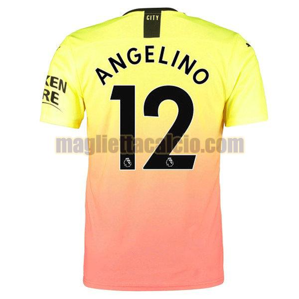 maglia angelino 12 manchester city uomo terza divise 2019-2020