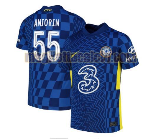 maglia anjorin 55 chelsea uomo prima 2021-2022