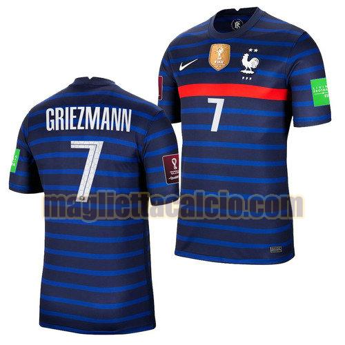 maglia antoine griezmann 7 francia uomo prima 2022