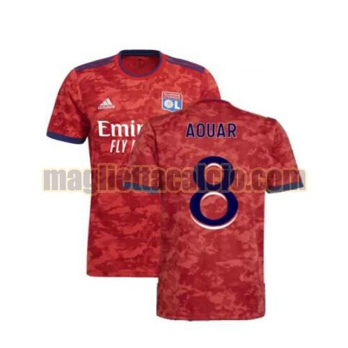 maglia aouar 8 lille uomo seconda 2021-2022