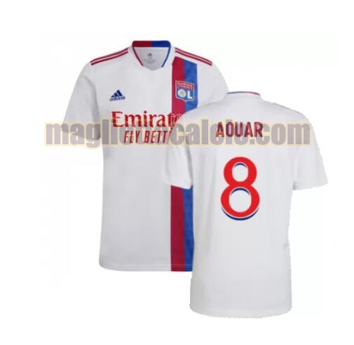 maglia aouar 8 olympique lyon uomo prima 2021-2022