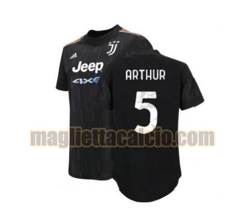 maglia arthur 5 juventus uomo seconda 2021-2022