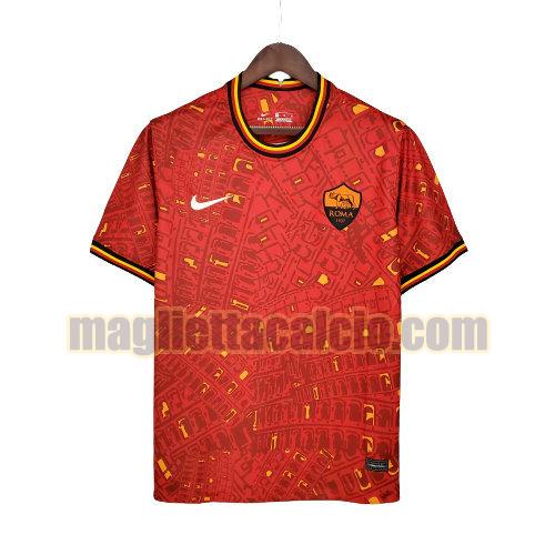 maglia as roma uomo pre-partita 2021-2022