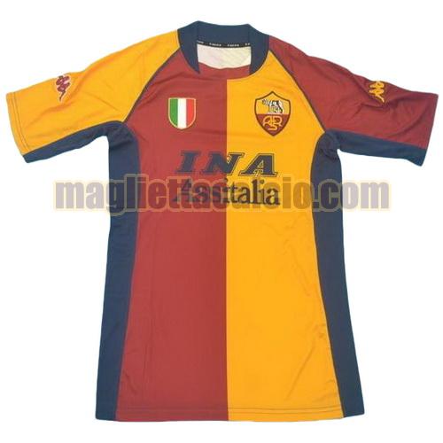 maglia as roma uomo prima divisa 2001-2002