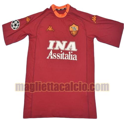 maglia as roma uomo prima divisa lega 2000-2001