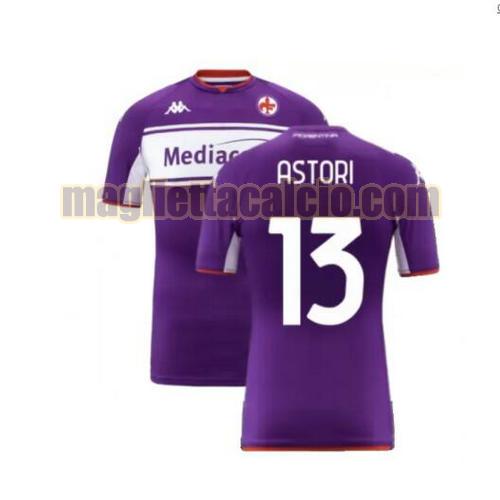 maglia astori 13 fiorentina uomo prima 2021-2022