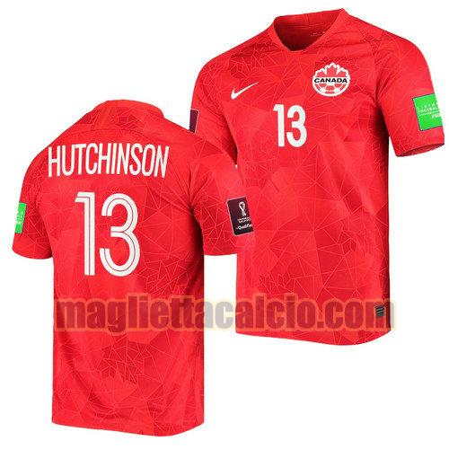 maglia atiba hutchinson 13 canada uomo prima 2022