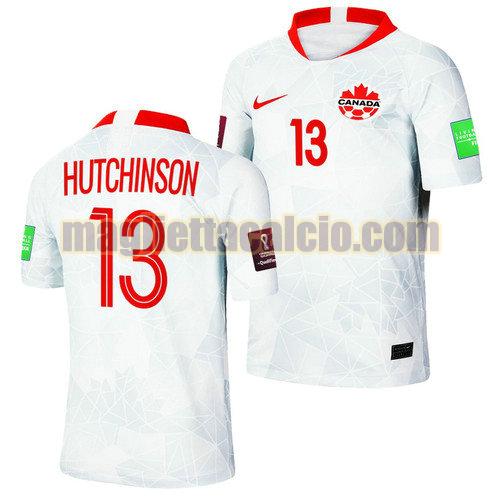 maglia atiba hutchinson 13 canada uomo seconda 2022