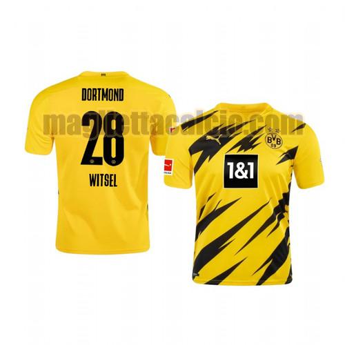 maglia axel witsel 28 borussia dortmund uomo prima 2020-2021