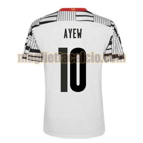 maglia ayew 10 ghana uomo prima 2020-2021