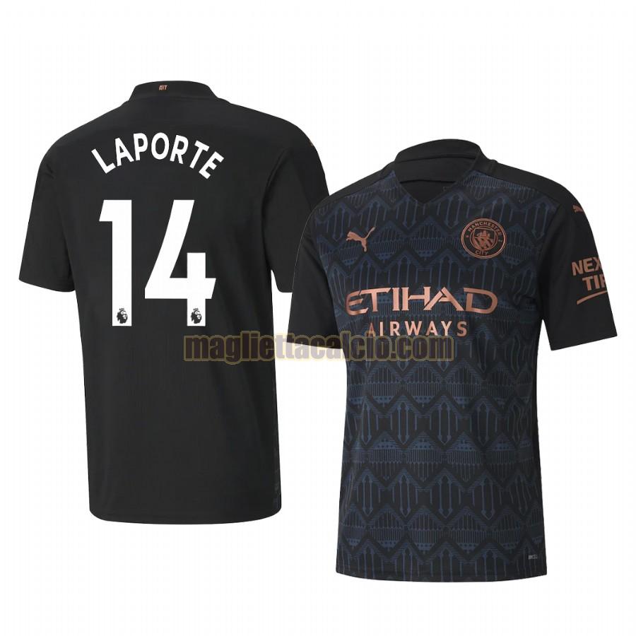maglia aymeric laporte 14 manchester city uomo seconda 2020-2021