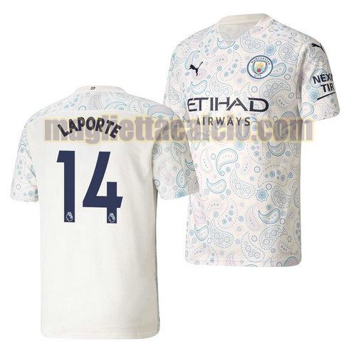 maglia aymeric laporte 14 manchester city uomo terza 2020-2021