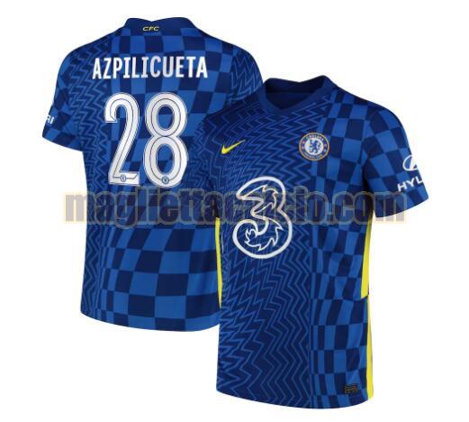 maglia azpilicueta 28 chelsea uomo prima 2021-2022