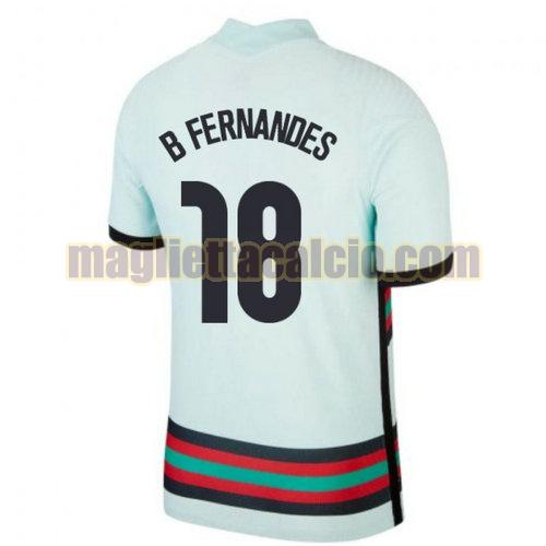 maglia b fernandes 18 portogallo uomo seconda 2020-2021