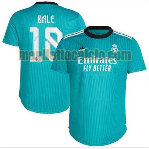 maglia bale 18 real madrid uomo terza 2021-2022