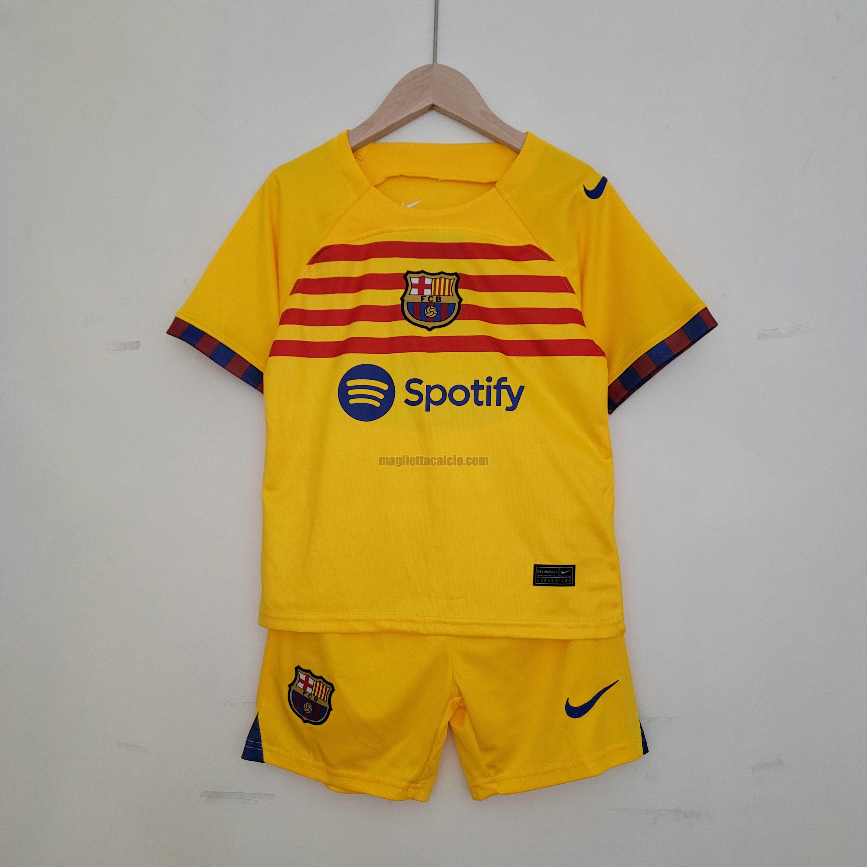 maglia barcellona bambino fourth 2023-2024