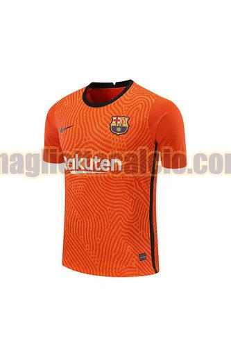 maglia barcellona uomo arancia portiere 2020-2021