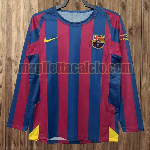 maglia barcellona uomo manica lunga prima 2005-2006