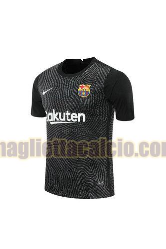 maglia barcellona uomo nero portiere 2020-2021