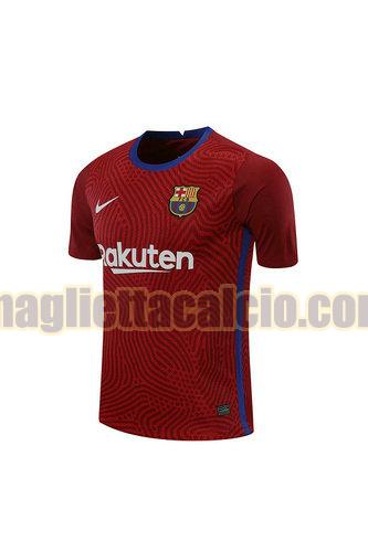 maglia barcellona uomo rosso portiere 2020-2021