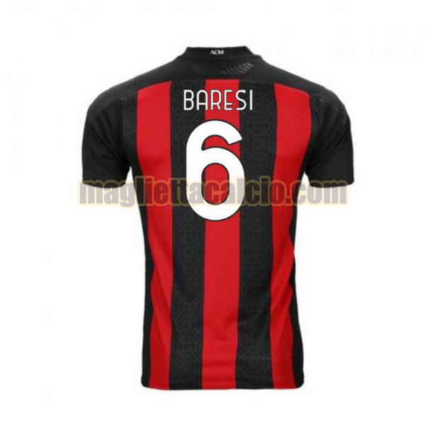 maglia baresi 6 ac milan uomo prima 2020-2021