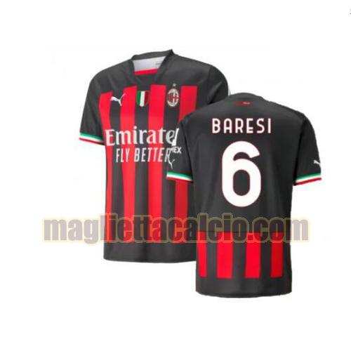 maglia baresi 6 ac milan uomo prima 2022-2023