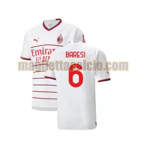 maglia baresi 6 ac milan uomo seconda 2022-2023