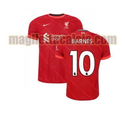 maglia barnes 10 liverpool uomo prima 2021-2022