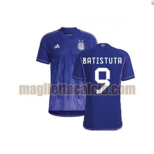 maglia batistuta 9 argentina uomo seconda 2022
