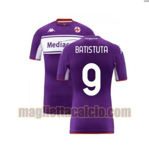 maglia batistuta 9 fiorentina uomo prima 2021-2022