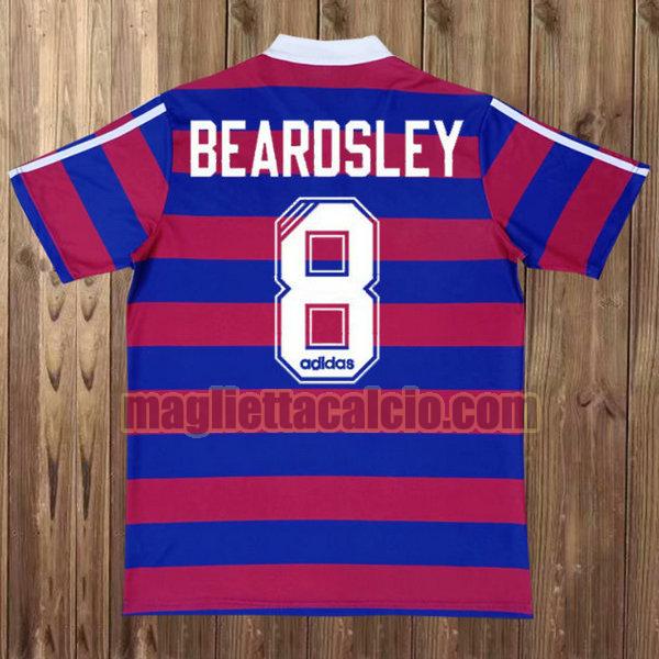 maglia beardsley 8 newcastle united rosa seconda 1995-1996