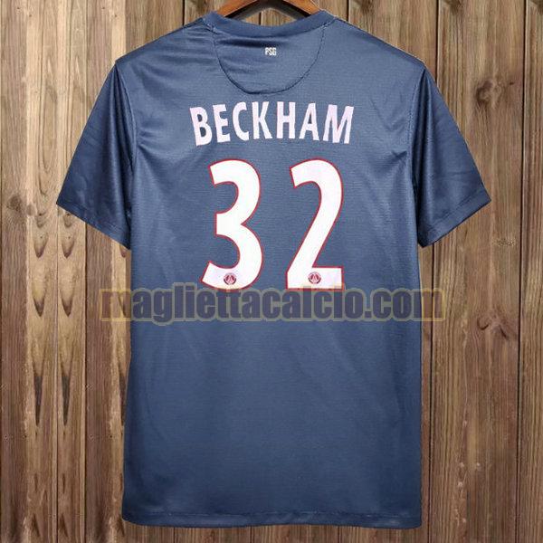 maglia beckham 32 psg blu prima 2012-2013