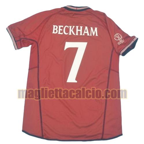 maglia beckham 7 inghilterra uomo terza divisa 2002