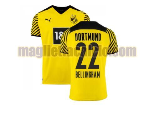 maglia bellingham 22 borussia dortmund uomo prima 2021-2022